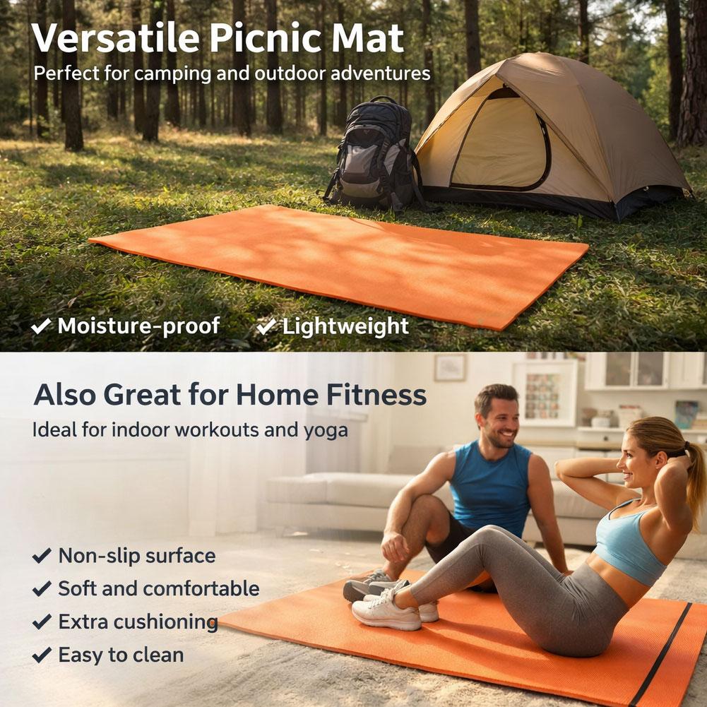Non Slip EVA Yoga Mat Lightwei - Outdoor Camping Rugs recension och pris