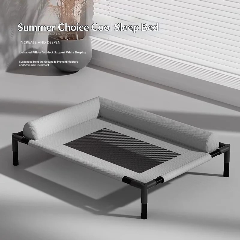 All Season Dog Bed Cooling Bre - Outdoor Camping Dog Bed recension och pris