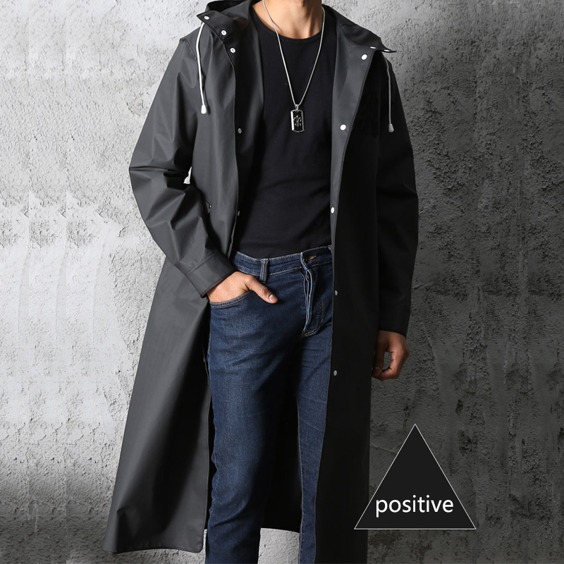 Black Fashion Adult Waterproof - Camping Rain Poncho recension och pris